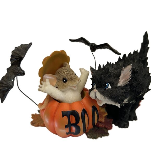 Charming Tails HALLOWEEN “Don’t Be A Scaredy Cat, Have Fun” (85/124) - Picture 5 of 16